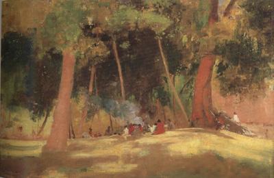 Tom roberts corroboree (nn02) oil painting picture